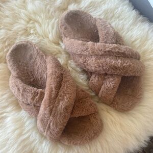 Anine Bing - Lizzie Slides Slippers - Camel